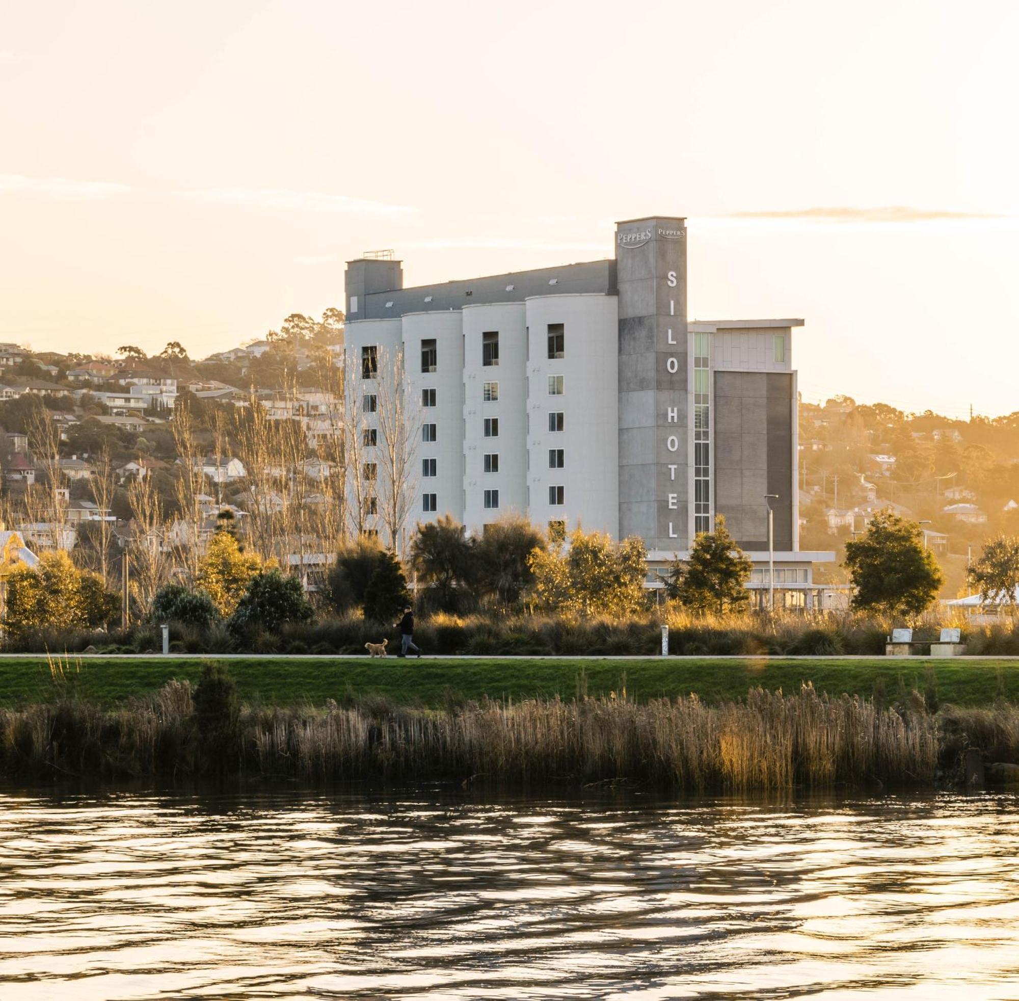 Peppers Silo Hotell Launceston Eksteriør bilde The Silo Hotel