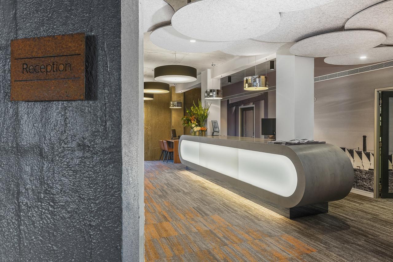 Peppers Silo Hotell Launceston Eksteriør bilde Reception