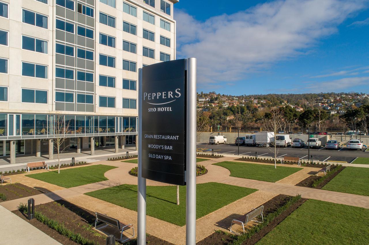 Peppers Silo Hotell Launceston Eksteriør bilde Peppers Silo Hotel